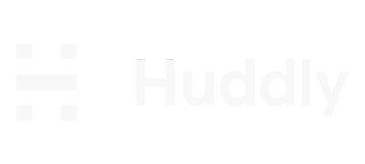 White Huddly Logo